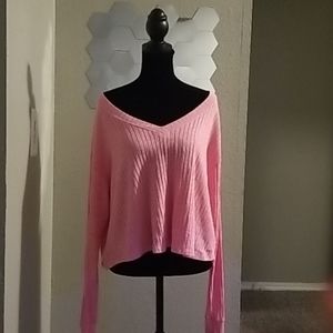 Light pink sweater top
